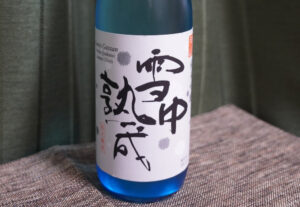銀嶺月山 雪中熟成 純米吟醸【山形】